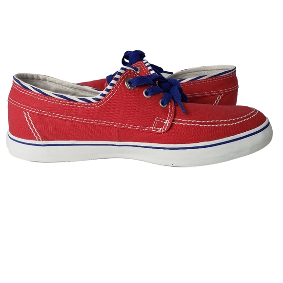 NWOT Converse Sea Star Varsity Red Canvas Low Top Sneakers Unisex - Picture 4 of 9